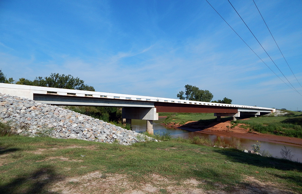 bridge engineering for washita river bridge replacements