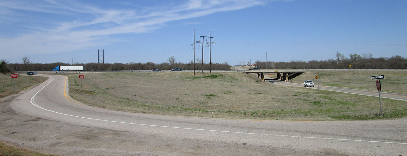 CEC® provided bridge engineering for I-40 Pottawatomie County road widening