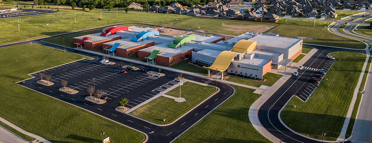 CEC® provided land and site development for Highland Park Elementary in Broken Arrow, OK