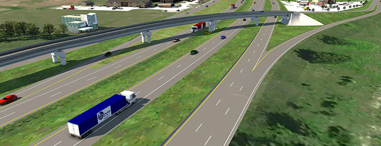 CEC® provided 3D visualization models for one of Oklahoma's largest transportation projects, US-69 Calera.