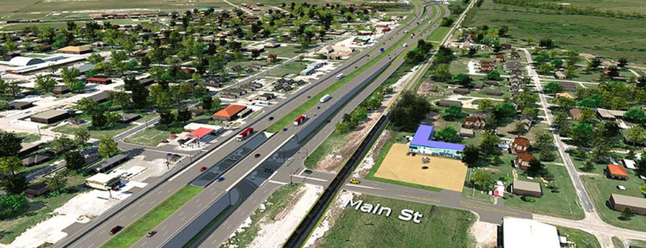CEC® provided 3D visualization models for one of Oklahoma's largest transportation projects, US-69 Calera.