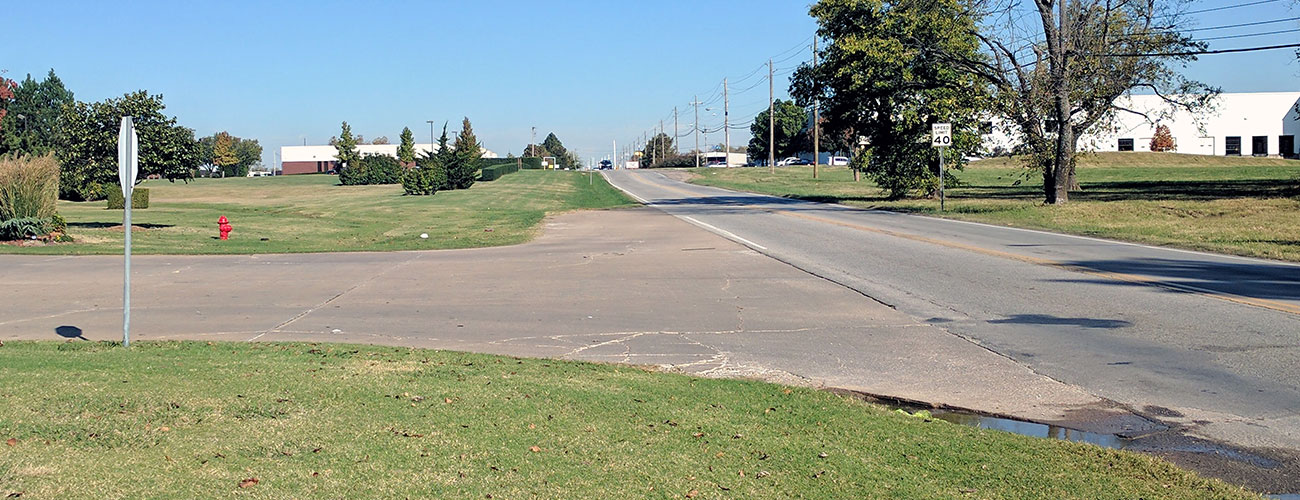 CEC® provided engineering services for a roadway widening in Broken Arrow, Oklahoma.