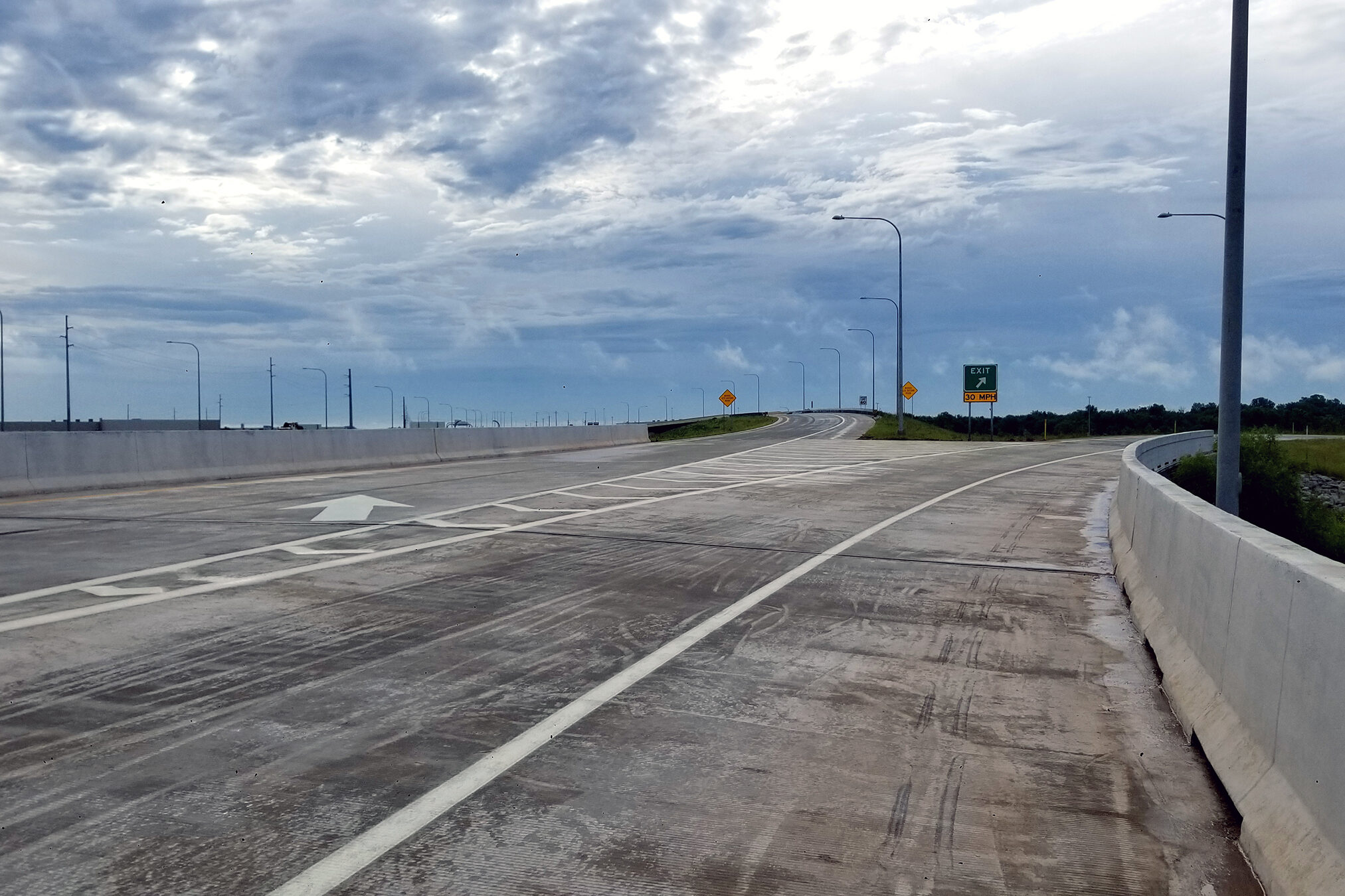 Construction engineering and inspection for the John Kilpatrick Turnpike SW Loop Extension provided by CEC®